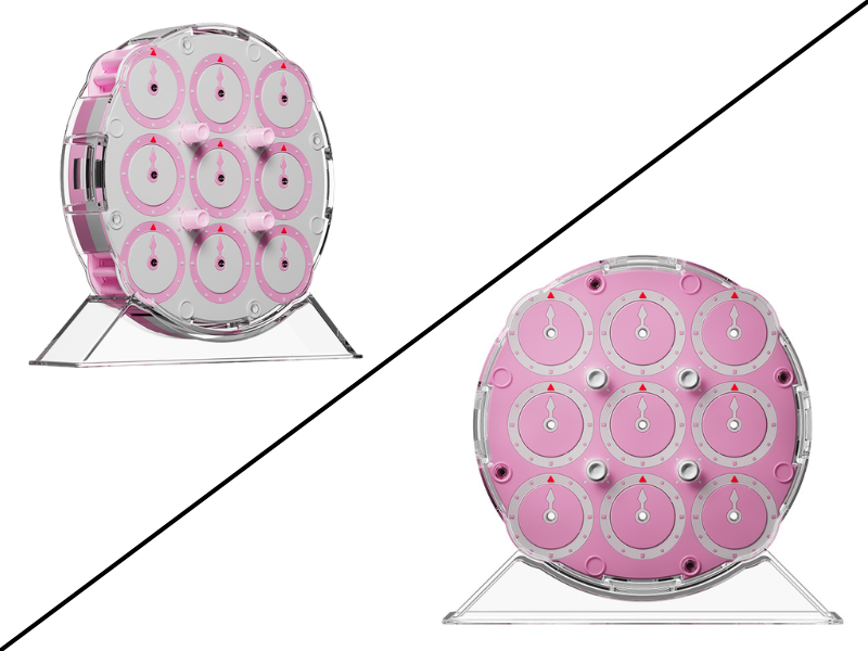 MoYu WeiLong Clock (Magnetic) - Pink