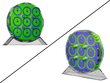 MoYu WeiLong Clock (Magnetic) - Green (Purple)