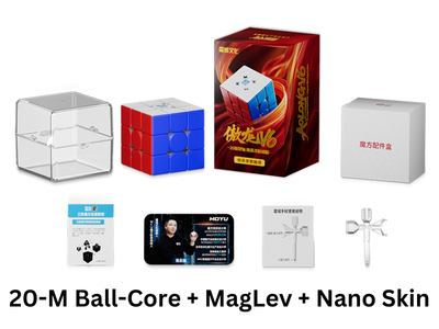 MoYu AoLong V6 3x3 (20-Magnet Ball-Core + MagLev + Nano Skin) [Pre-Order]