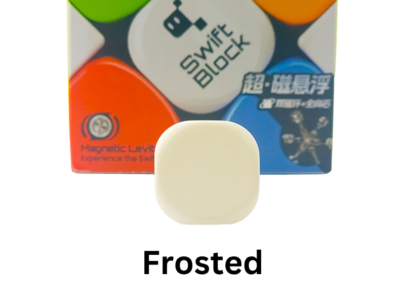 Blank Cap for Swift Block Super MagLev Frosted - White