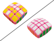 ZePuzzles 1x4x4 Floppy Cube - Pink