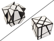 ZePuzzles Crazy Fisher 2x3x3 (Tiled) - Black (White)