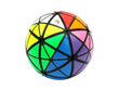 mf8 Rainbow Ball (Hybrid 2x2 + Skewb Mechanism, 8-Color Stickers) - Black