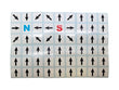 3x3 Polar Cube Sticker Set