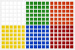 X-Man Shadow 6x6 Sticker Set