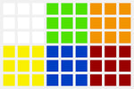YuXin HuangLong 3x3 Sticker Set